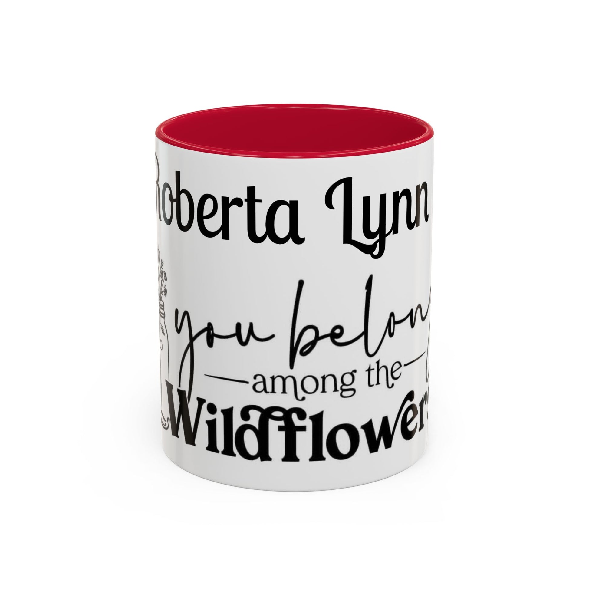 You Belong Among the Wildflowers Daisy Mug — Custom Name Colorful 11oz & 15oz - Ramshackle Shack