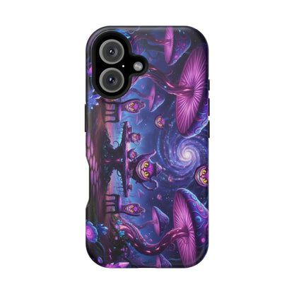 Psychedelic Mushroom Galaxy Phone Case — Impact-Resistant - Ramshackle Shack