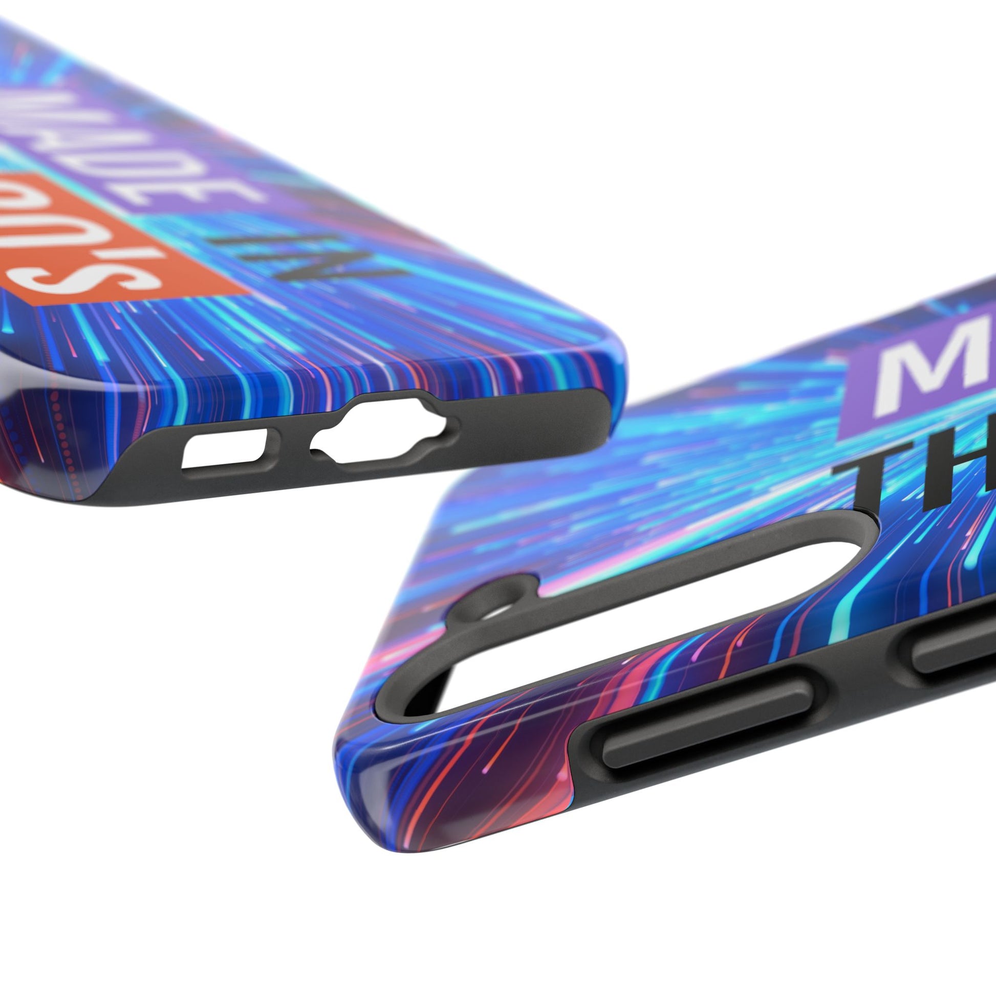 Made in the 80s Phone Case — Retro Neon 1980s Protective Phone Cover - Ramshackle Shack
