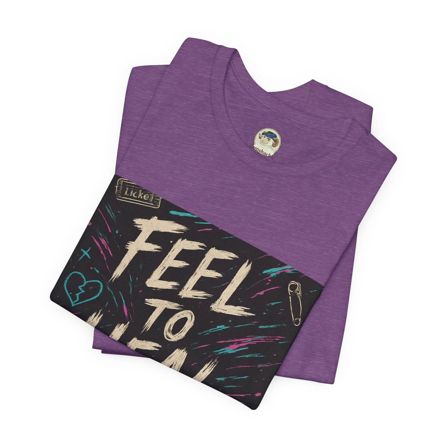 Feel to Heal T-Shirt — Inspirational 'Feel to Heal' Tee - Ramshackle Shack