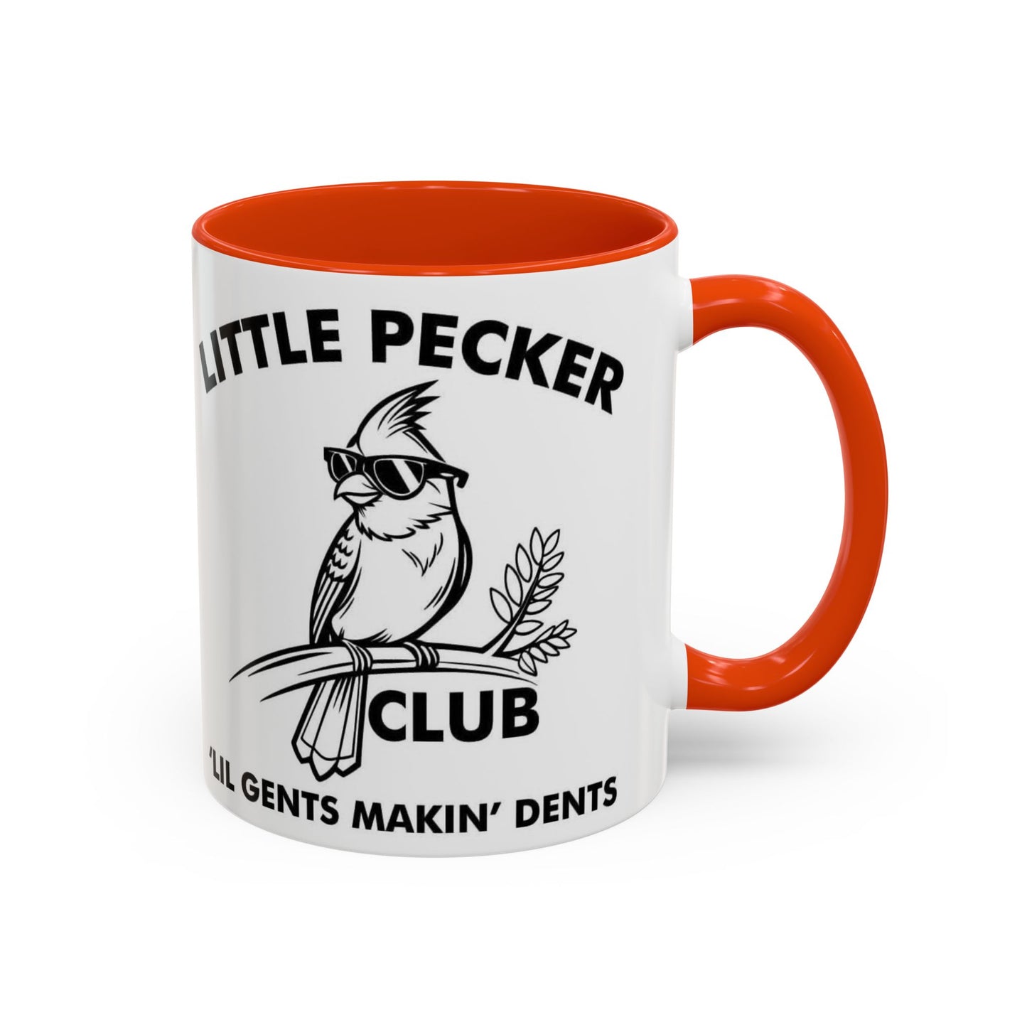 Funny 'Little Pecker Club' Coffee Mug — 11oz/15oz Ceramic Novelty Cup - Ramshackle Shack