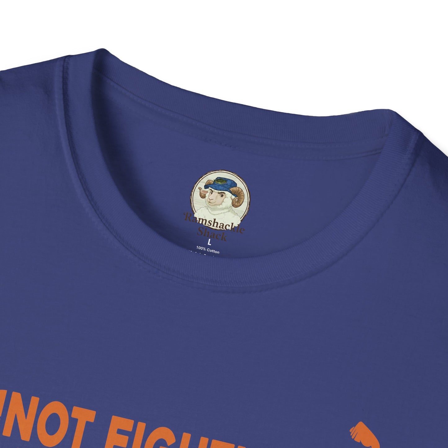 Autism Awareness T-Shirt — "Not Fighting Autism, Working With It" Puzzle Ribbon Tee - Ramshackle Shack