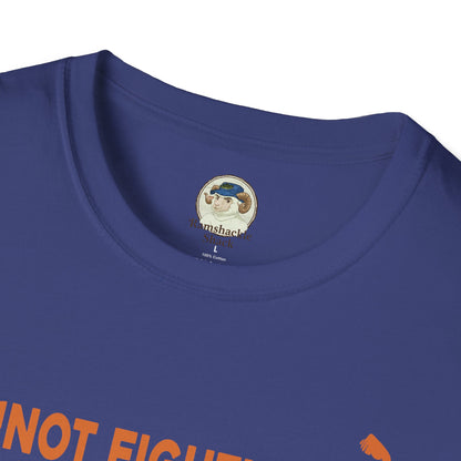 Autism Awareness T-Shirt — "Not Fighting Autism, Working With It" Puzzle Ribbon Tee - Ramshackle Shack