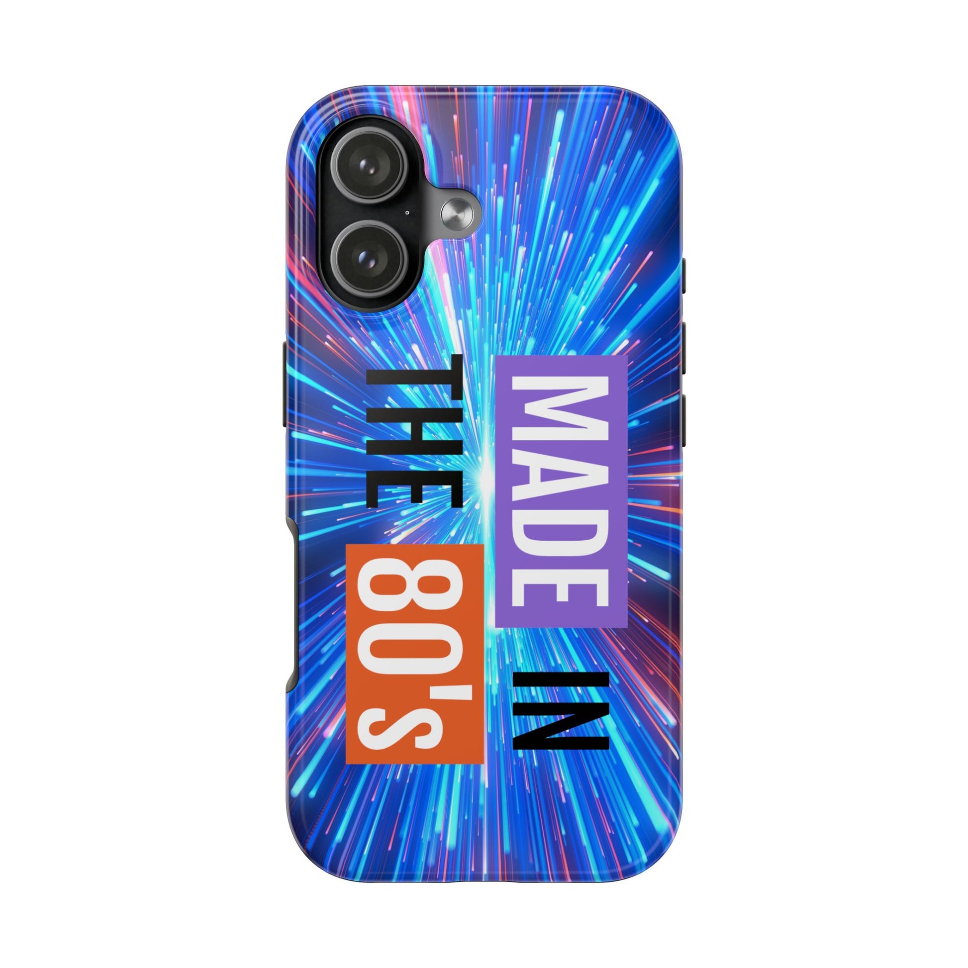 Made in the 80s Phone Case — Retro Neon 1980s Protective Phone Cover - Ramshackle Shack