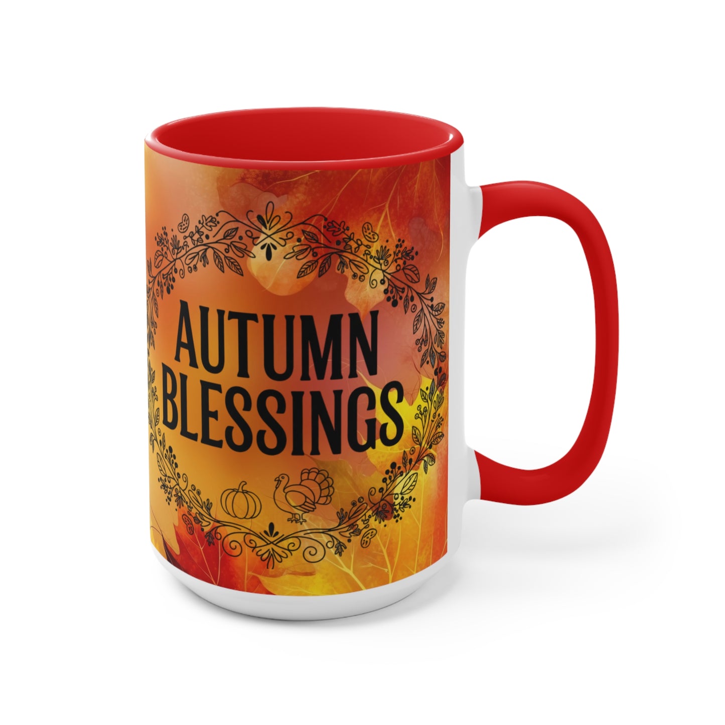 Mug - Autumn Blessings Coffee Cup for Fall Season - Ramshackle Shack