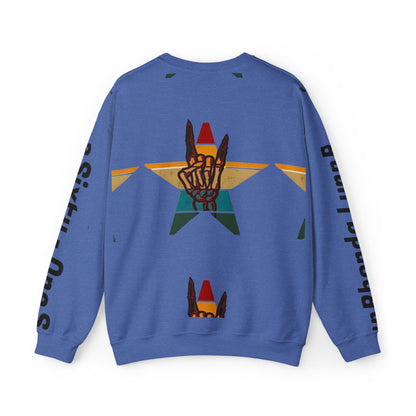 Rockin' Into My 60's Sweatshirt — Custom Age & Name Guitar Crewneck - Ramshackle Shack