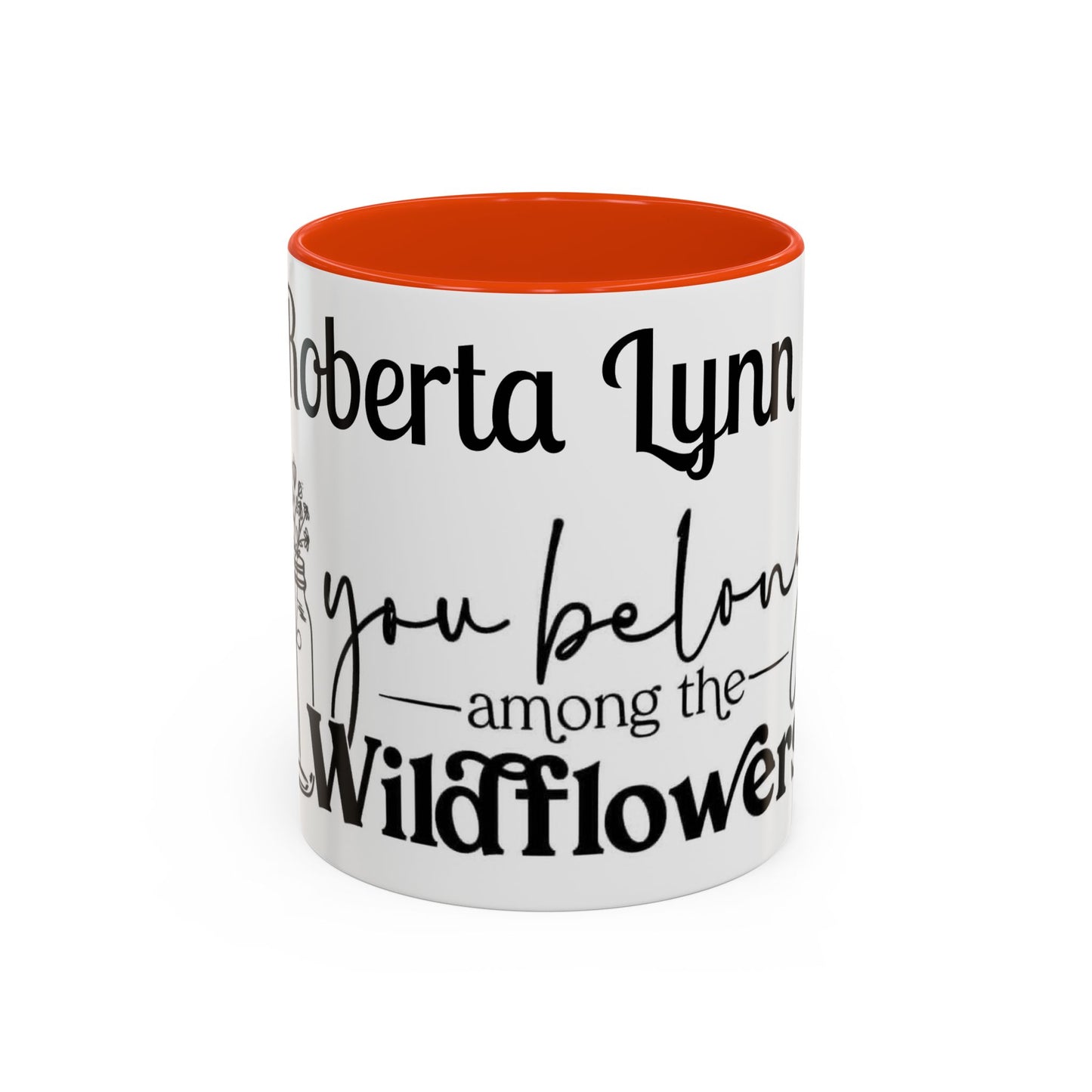 You Belong Among the Wildflowers Daisy Mug — Custom Name Colorful 11oz & 15oz - Ramshackle Shack