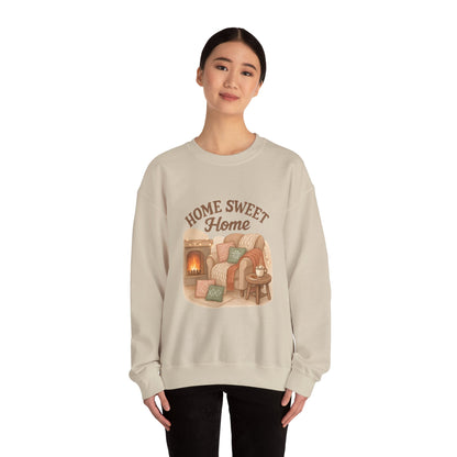 Home Sweet Home Crewneck Sweatshirt — Cozy Welcome Pullover - Ramshackle Shack