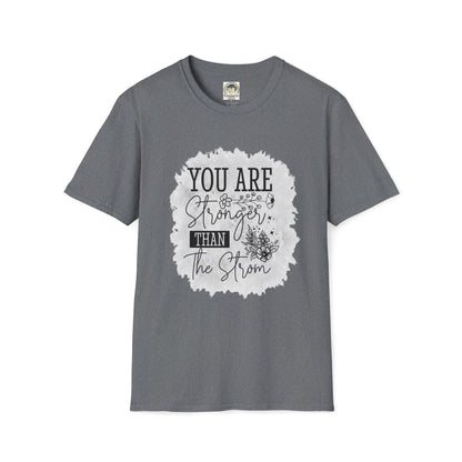 You Are Stronger Than The Storm Graphic Tee — "And Still I Rise" Inspirational T-Shirt - Ramshackle Shack