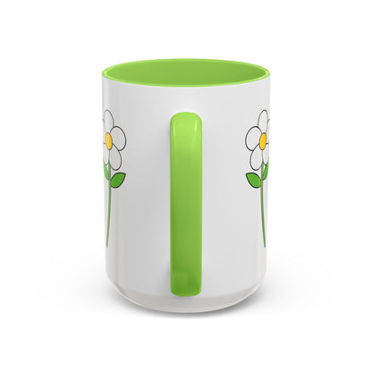 You Belong Among the Wildflowers Daisy Mug — Custom Name Colorful 11oz & 15oz - Ramshackle Shack