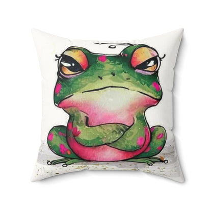 Attention: I am out of order until further notice Humorous Faux Suede Square Throw Pillow - Ramshackle Shack