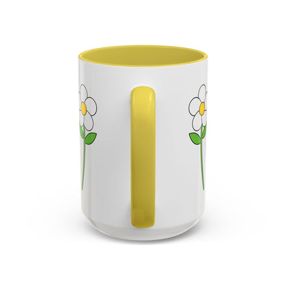 You Belong Among the Wildflowers Daisy Mug — Custom Name Colorful 11oz & 15oz - Ramshackle Shack