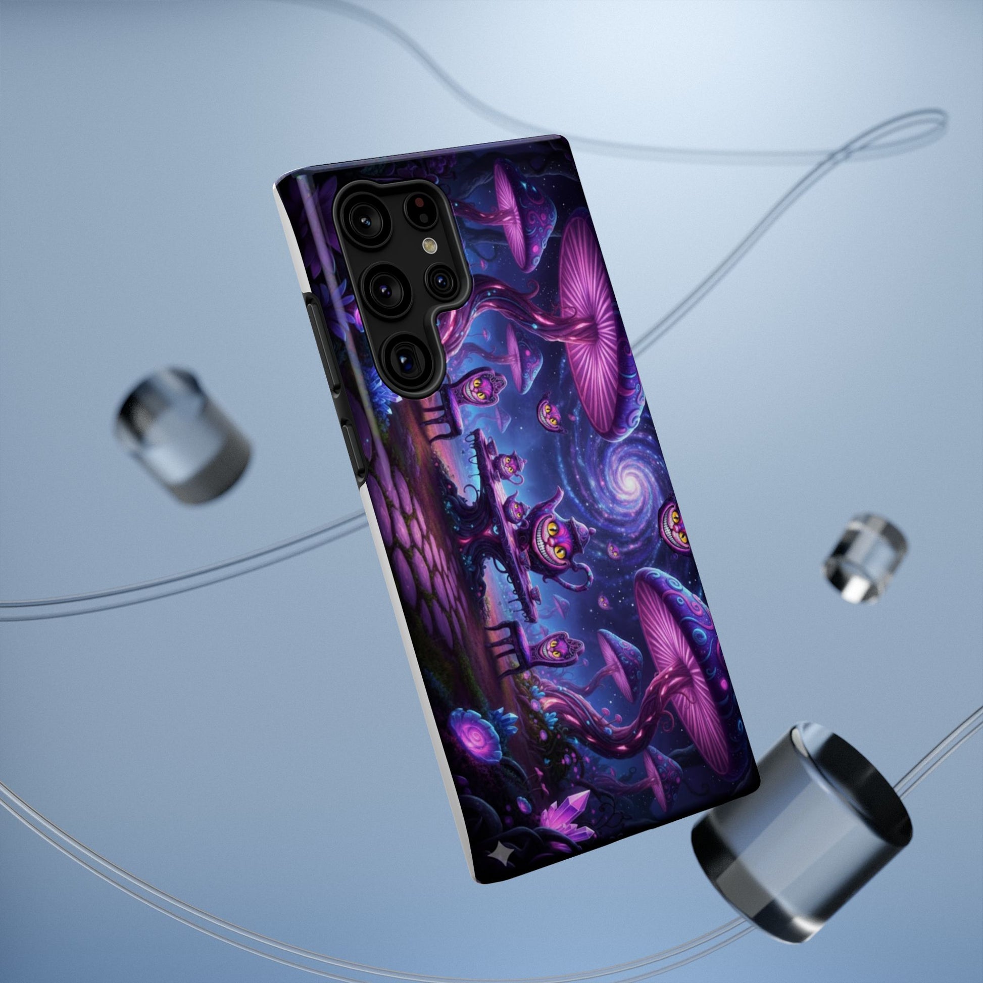 Psychedelic Mushroom Galaxy Phone Case — Impact-Resistant - Ramshackle Shack