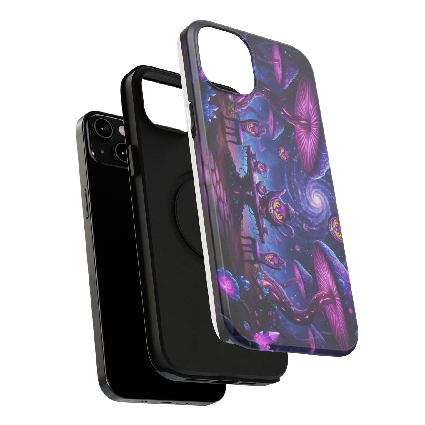 Psychedelic Mushroom Galaxy Phone Case — Impact-Resistant - Ramshackle Shack