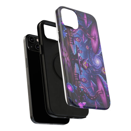 Psychedelic Mushroom Galaxy Phone Case — Impact-Resistant - Ramshackle Shack