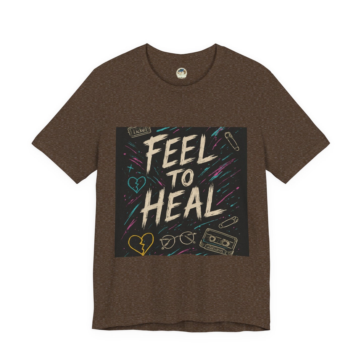 Feel to Heal T-Shirt — Inspirational 'Feel to Heal' Tee - Ramshackle Shack