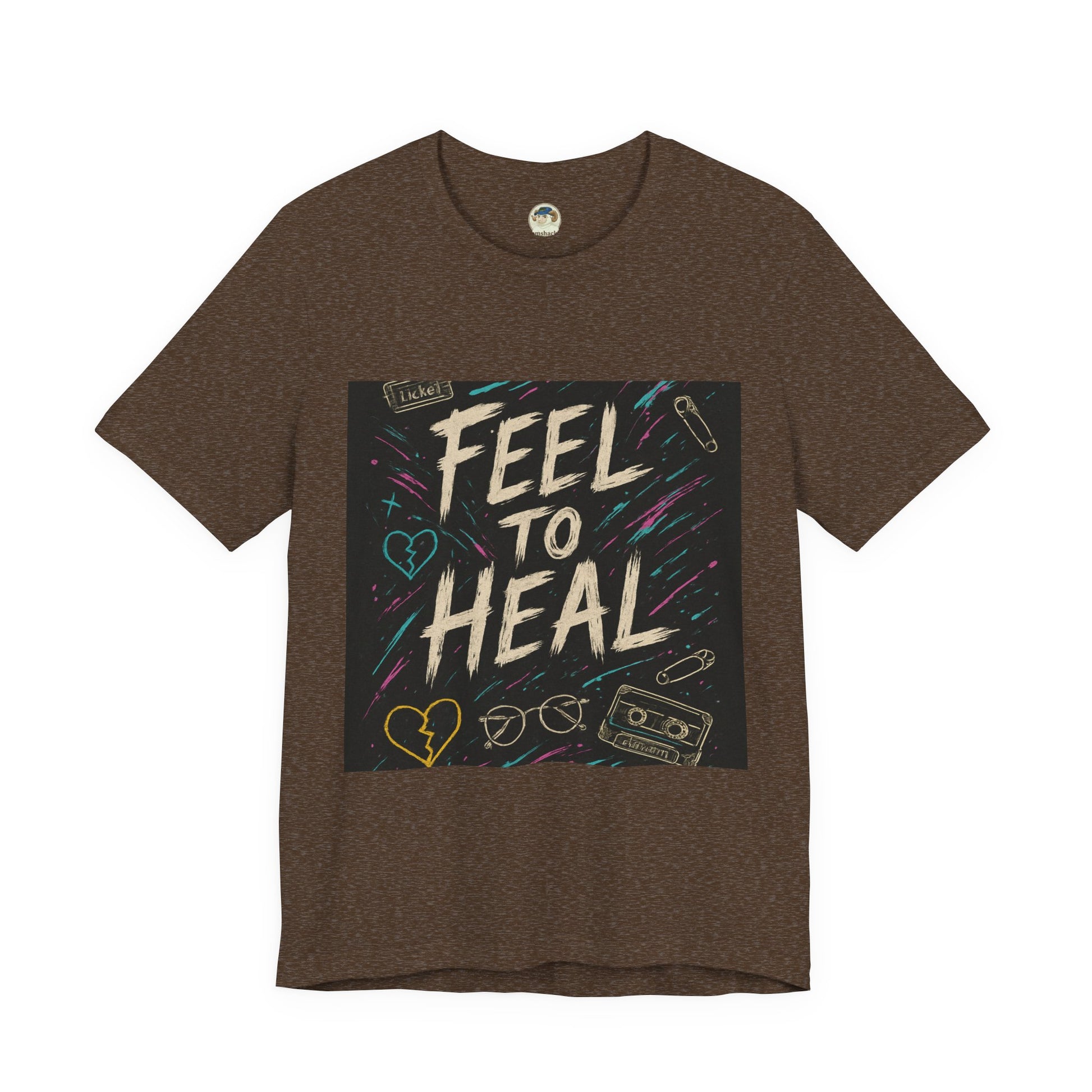 Feel to Heal T-Shirt — Inspirational 'Feel to Heal' Tee - Ramshackle Shack