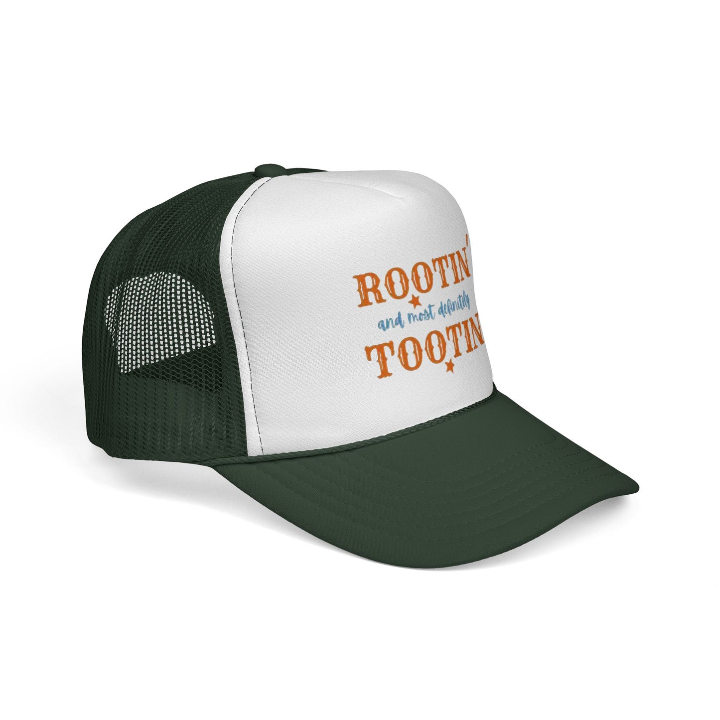 Trucker Cap — "Rootin and Most Definitely Tootin" Retro Country Hat - Ramshackle Shack
