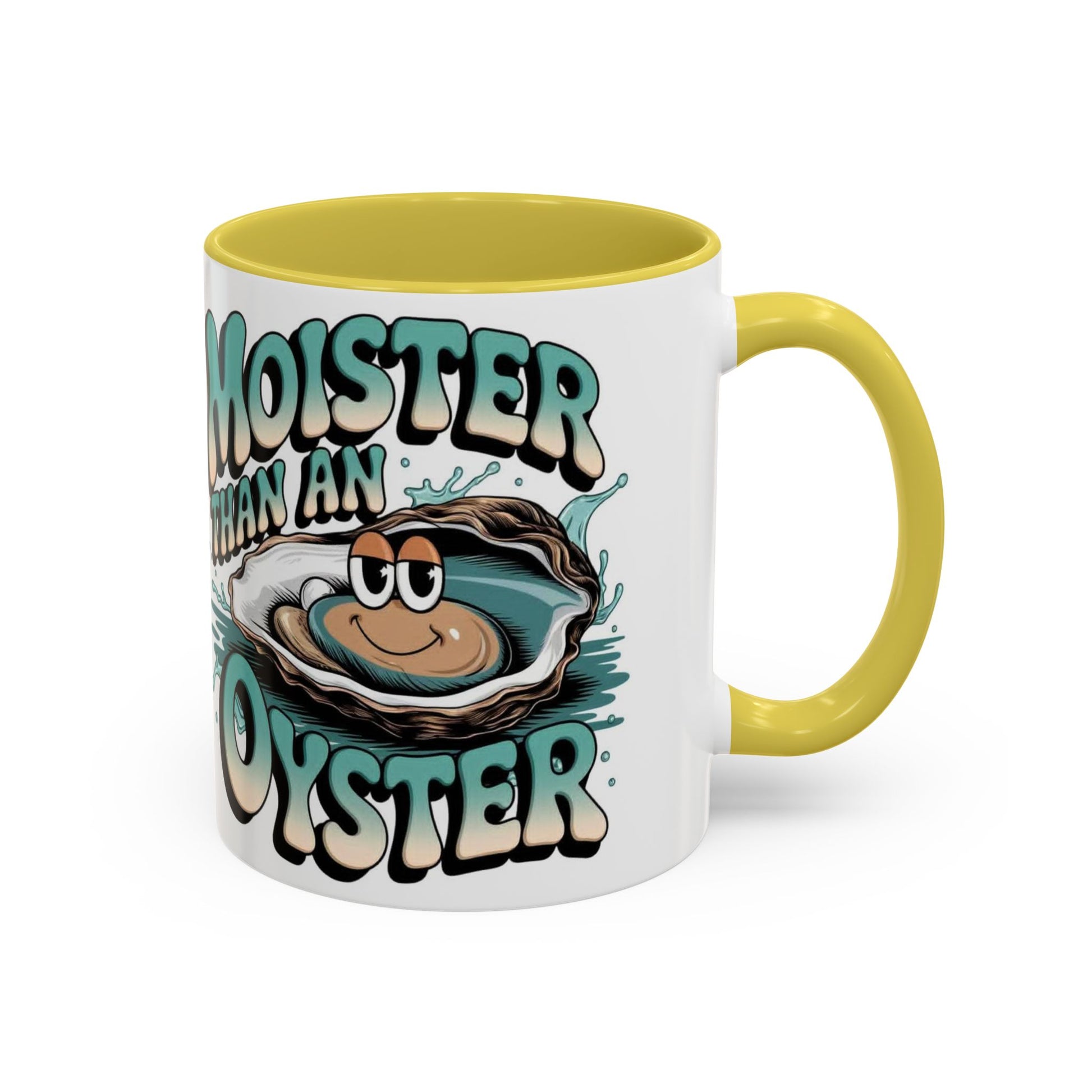 Moister Than An Oyster Coffee Mug — Funny Retro Oyster Seafood Gift (11oz, 15oz) - Ramshackle Shack