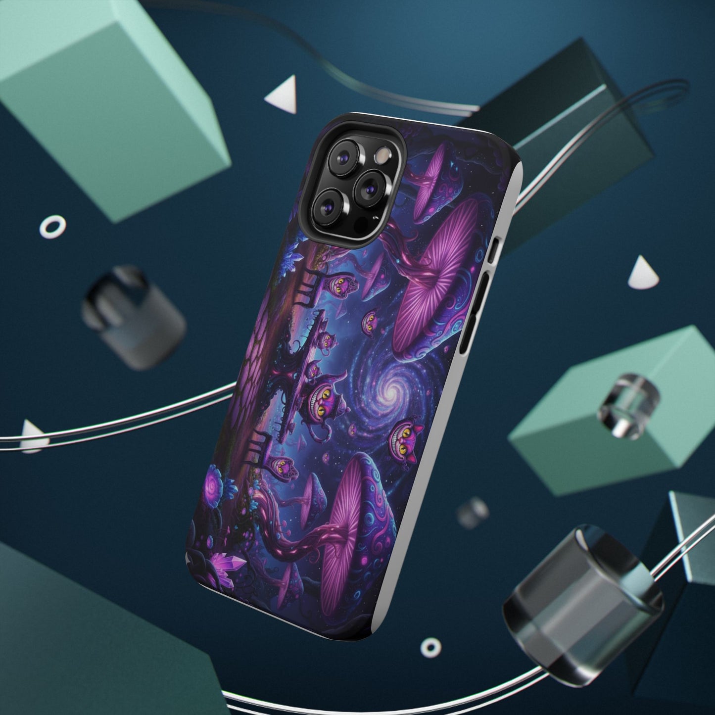 Psychedelic Mushroom Galaxy Phone Case — Impact-Resistant - Ramshackle Shack