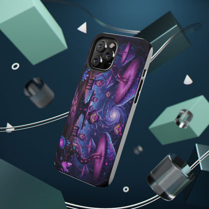 Psychedelic Mushroom Galaxy Phone Case — Impact-Resistant - Ramshackle Shack