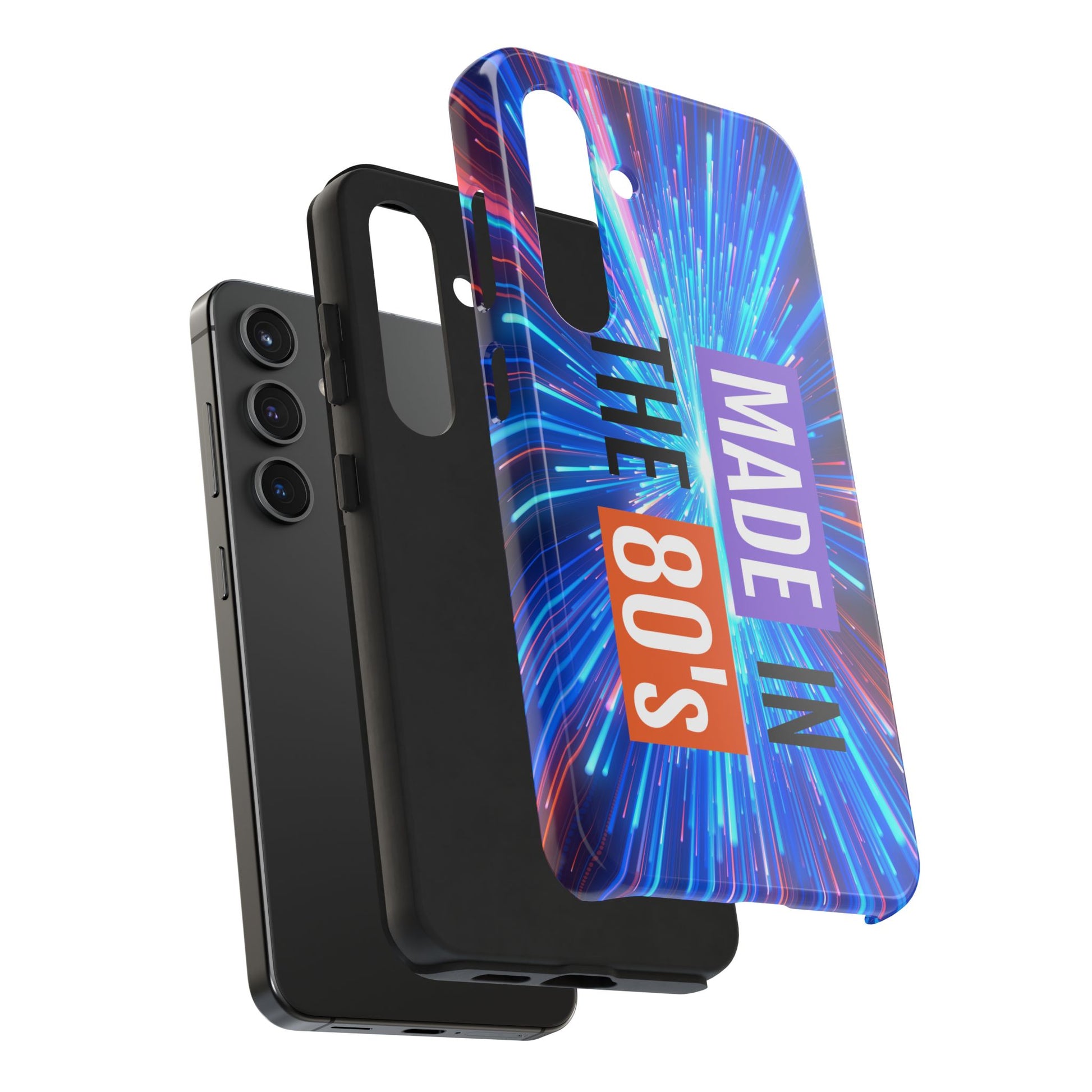 Made in the 80s Phone Case — Retro Neon 1980s Protective Phone Cover - Ramshackle Shack