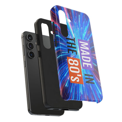 Made in the 80s Phone Case — Retro Neon 1980s Protective Phone Cover - Ramshackle Shack