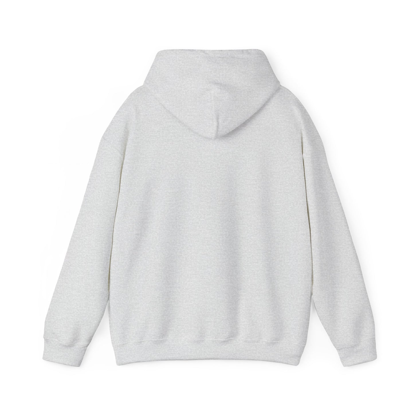 Capybara in suit print on a cozy hoodie, featuring the "Stuck on Repeat" design from Printify, displayed on a gray hoodie.