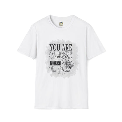 You Are Stronger Than The Storm Graphic Tee — "And Still I Rise" Inspirational T-Shirt - Ramshackle Shack