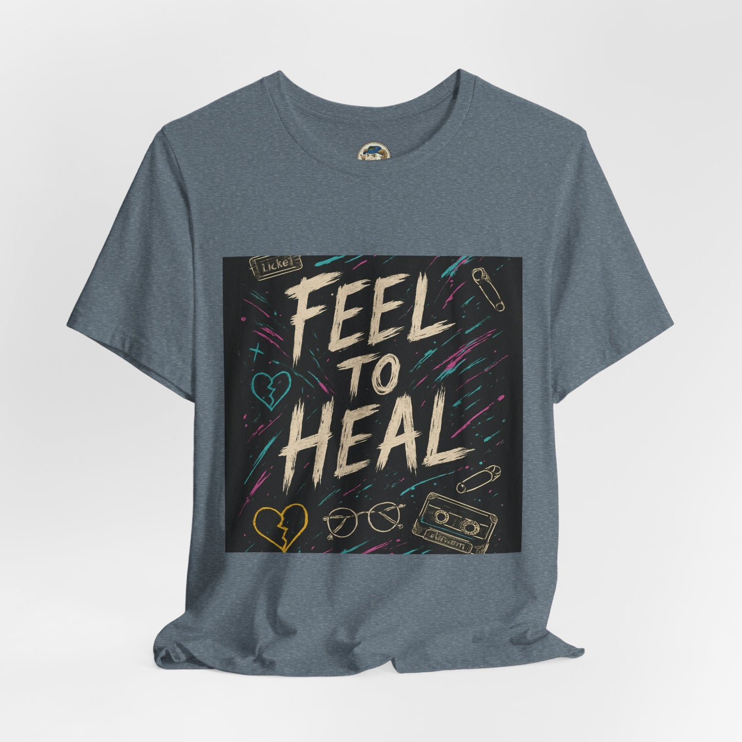 Feel to Heal T-Shirt — Inspirational 'Feel to Heal' Tee - Ramshackle Shack