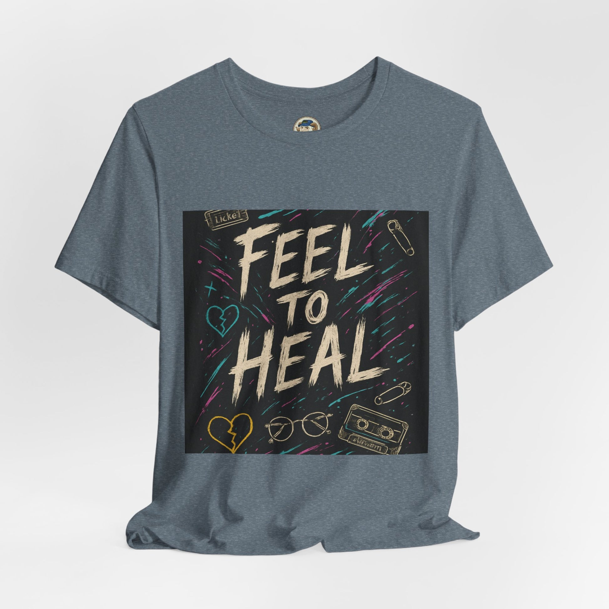 Feel to Heal T-Shirt — Inspirational 'Feel to Heal' Tee - Ramshackle Shack