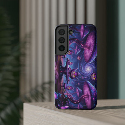 Psychedelic Mushroom Galaxy Phone Case — Impact-Resistant - Ramshackle Shack