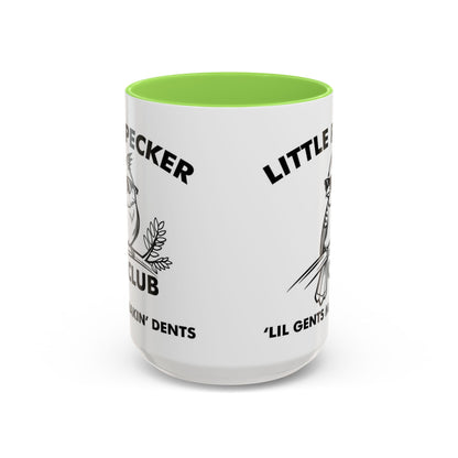 Funny 'Little Pecker Club' Coffee Mug — 11oz/15oz Ceramic Novelty Cup - Ramshackle Shack