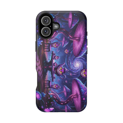 Psychedelic Mushroom Galaxy Phone Case — Impact-Resistant - Ramshackle Shack