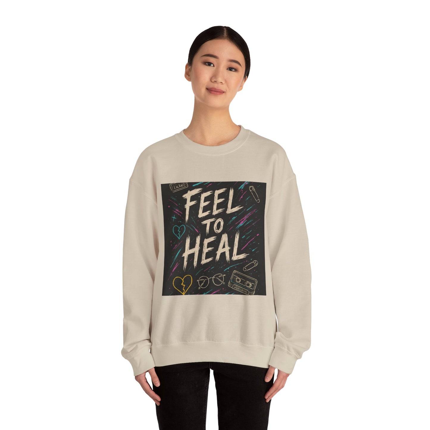 Feel to Heal Unisex Sweatshirt - Ramshackle Shack