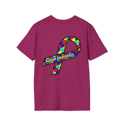 Autism Awareness T-Shirt — "Embrace Our Difference" Puzzle Heart Design - Ramshackle Shack