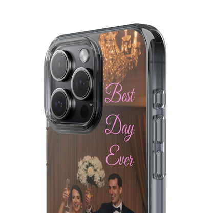 Personalized Clear Impact-Resistant Phone Case — Custom Photo & Message - Ramshackle Shack