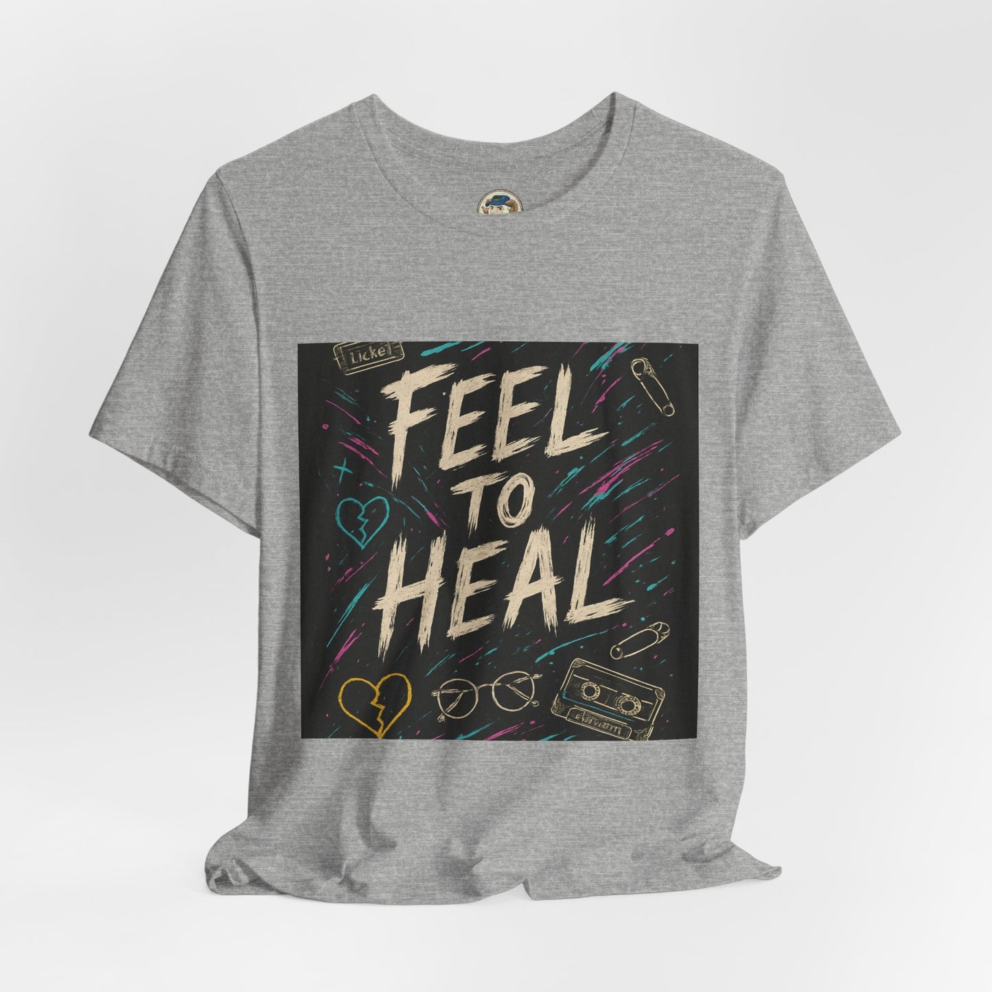 Feel to Heal T-Shirt — Inspirational 'Feel to Heal' Tee - Ramshackle Shack