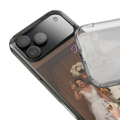 Personalized Clear Impact-Resistant Phone Case — Custom Photo & Message - Ramshackle Shack