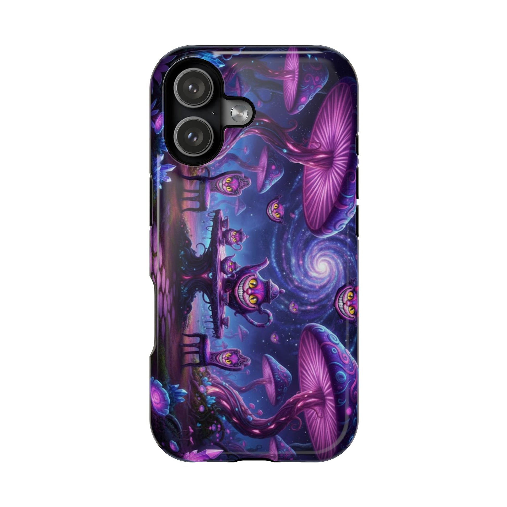 Psychedelic Mushroom Galaxy Phone Case — Impact-Resistant - Ramshackle Shack