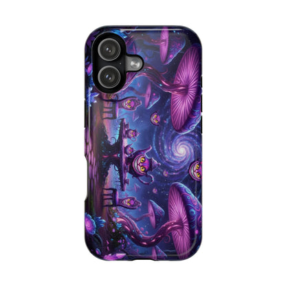 Psychedelic Mushroom Galaxy Phone Case — Impact-Resistant - Ramshackle Shack