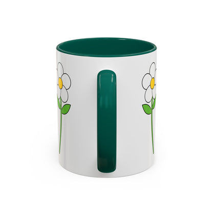 You Belong Among the Wildflowers Daisy Mug — Custom Name Colorful 11oz & 15oz - Ramshackle Shack