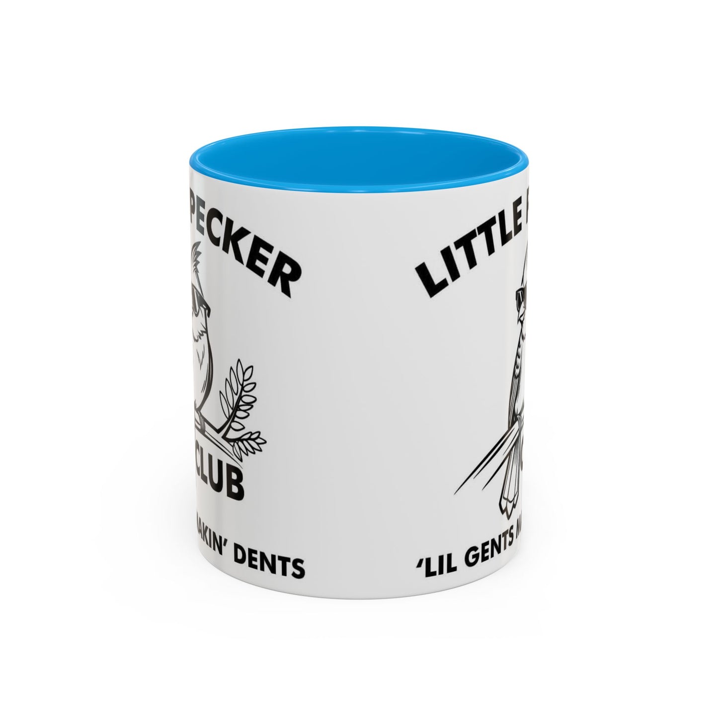 Funny 'Little Pecker Club' Coffee Mug — 11oz/15oz Ceramic Novelty Cup - Ramshackle Shack