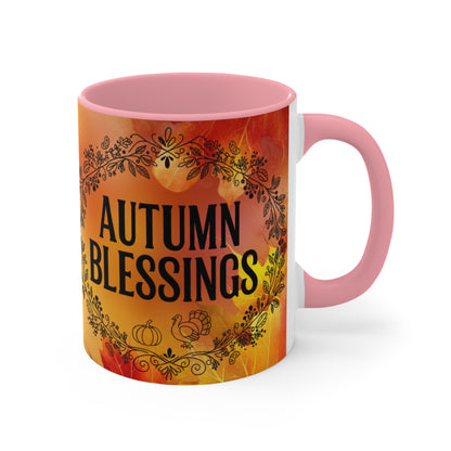 Mug - Autumn Blessings Coffee Cup for Fall Season - Ramshackle Shack