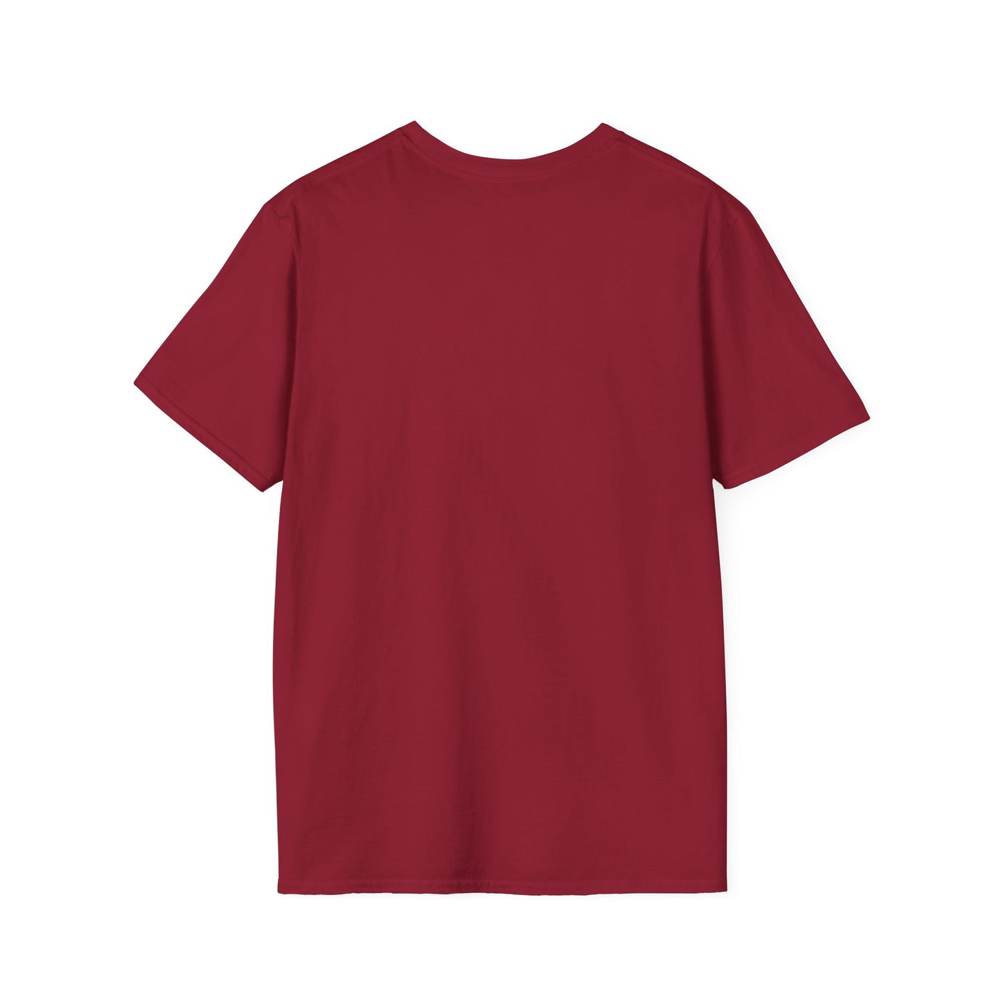Unisex softstyle T-shirt featuring a humorous beetroot graphic design, ideal for casual wear and fun style.