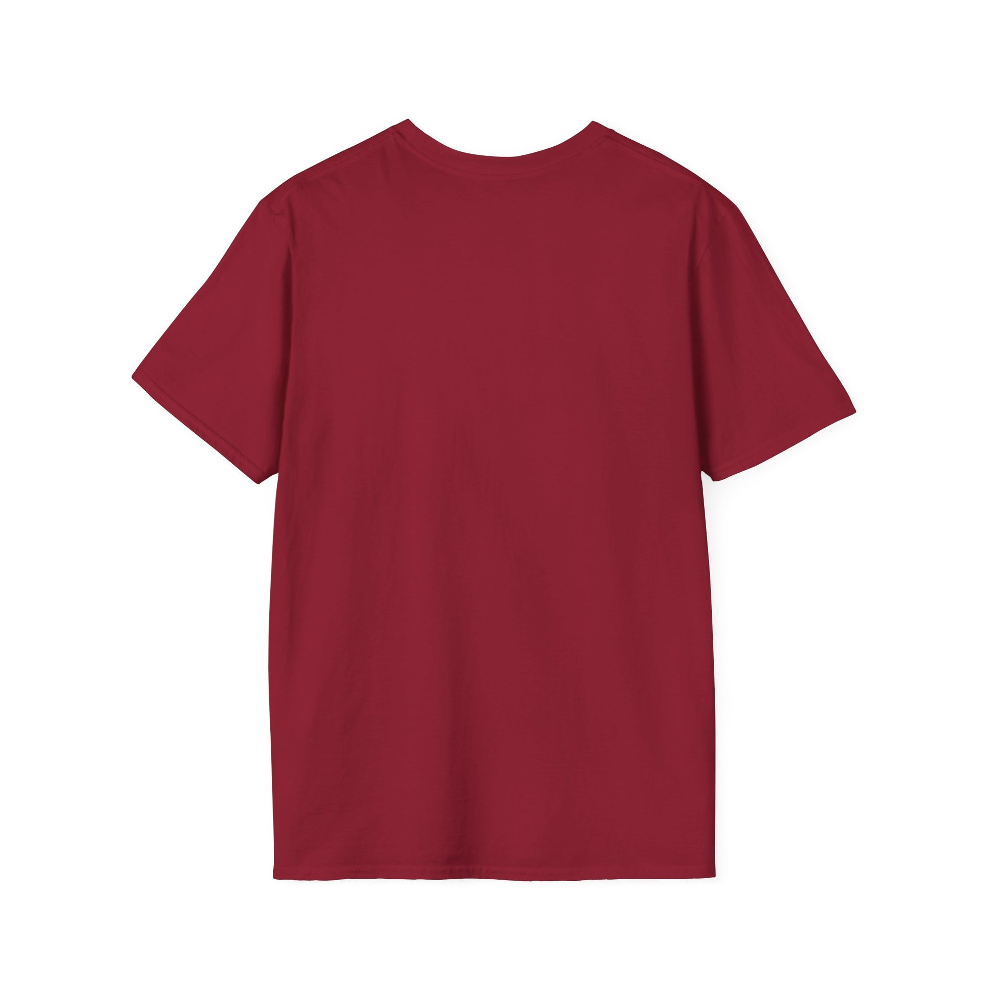 Unisex softstyle T-shirt featuring a humorous beetroot graphic design, ideal for casual wear and fun style.