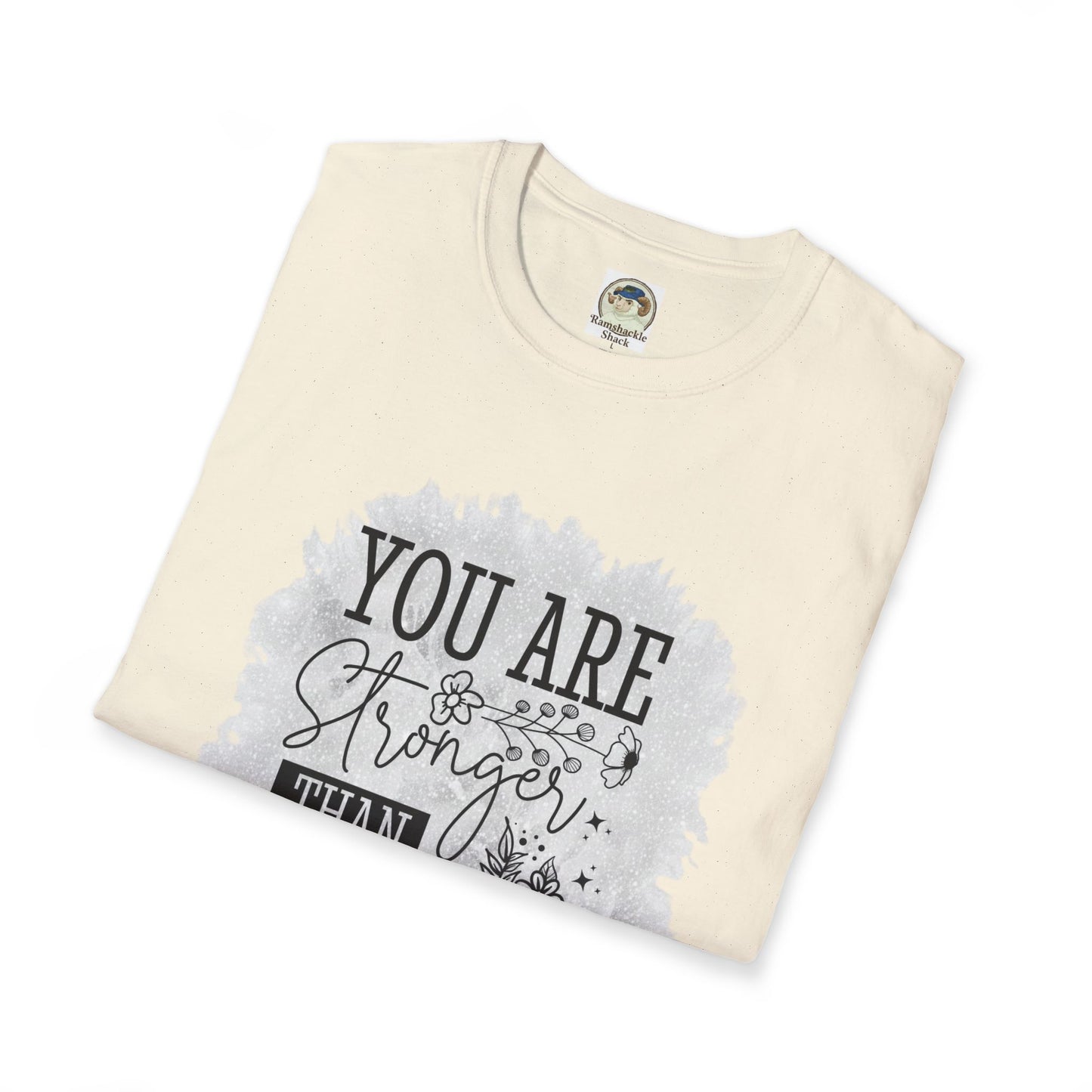 You Are Stronger Than The Storm Graphic Tee — "And Still I Rise" Inspirational T-Shirt - Ramshackle Shack