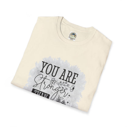 You Are Stronger Than The Storm Graphic Tee — "And Still I Rise" Inspirational T-Shirt - Ramshackle Shack