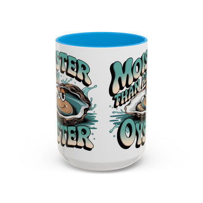 Moister Than An Oyster Coffee Mug — Funny Retro Oyster Seafood Gift (11oz, 15oz) - Ramshackle Shack