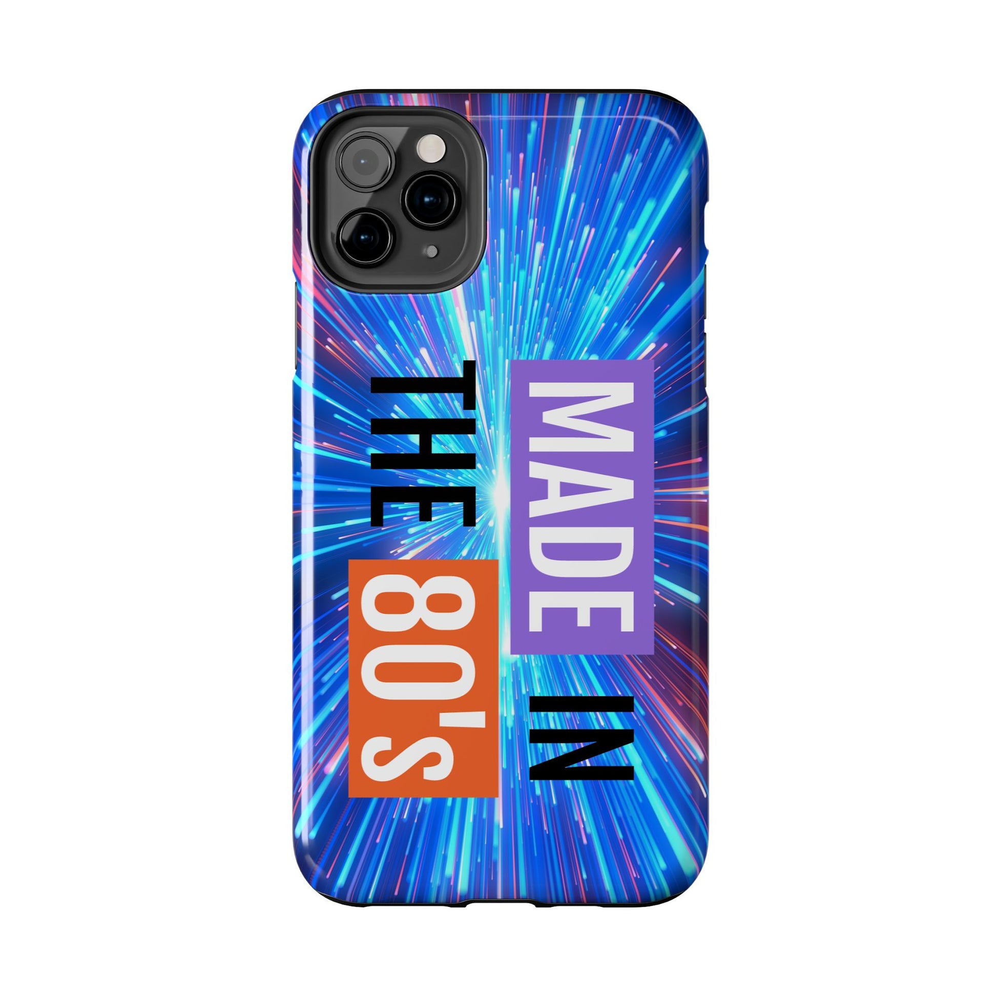 Made in the 80s Phone Case — Retro Neon 1980s Protective Phone Cover - Ramshackle Shack